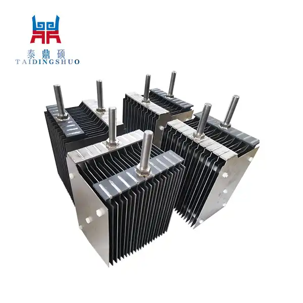 China Titanium anode for electrolytic treatment of reused water ...